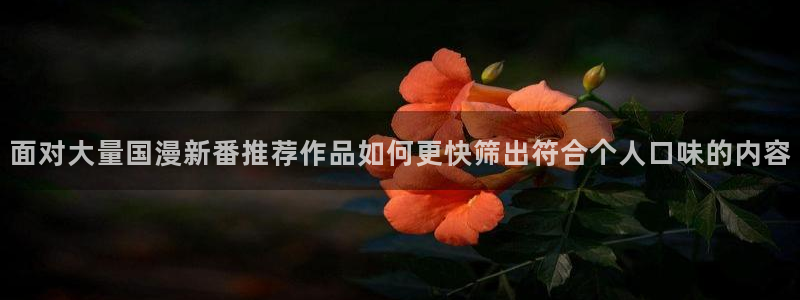 免费漫画阅读导航:面对大量国漫新番推荐作品如何更快筛出符合个人口味的内容